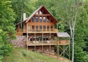 large gatlinburg cabin rental for groups