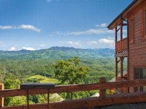mountain view cabin rental in pigeon forge