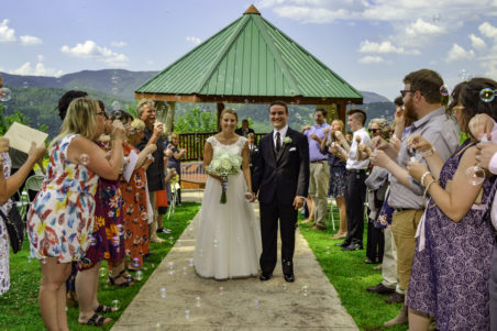 Bride and Groom Procession