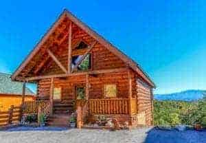 a 2 bedroom cabin in Gatlinburg TN