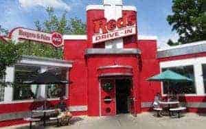 reds drive in dollywood restaurant