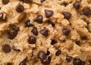 chocolate chip cookie dough