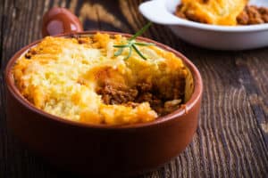 Shepherd's Pie on table