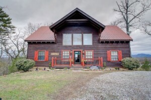 Mountaintop Mill — Private Log Cabin, Great View, Centrally Located