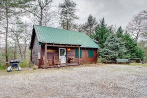 Beary Bungalow — Secluded Cozy Log Cabin with Views of Mountains