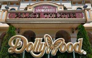 Dollywood sign at Showstreet Theater