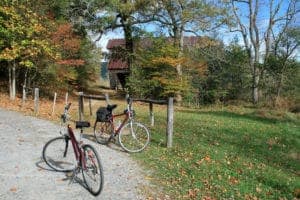 bike at cades cove