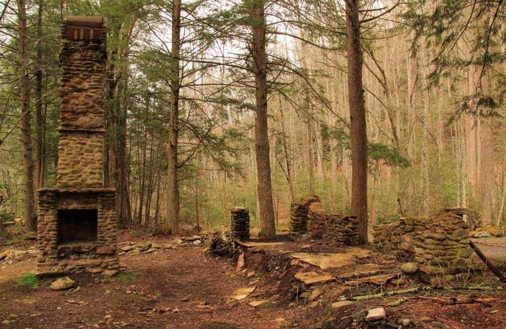 remains in Elkmont Ghost Town