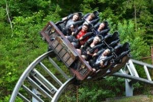 roller coaster at dollywood