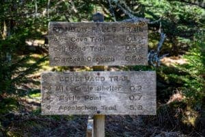 Boulevard Trail Sign