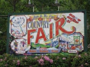 country fair sign dollywood