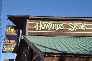 Howards Steakhouse in Gatlinburg, Tennessee