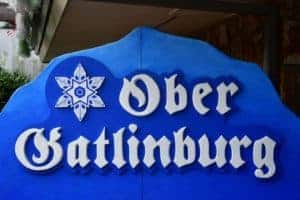 Ober Gatlinburg Winter Sign