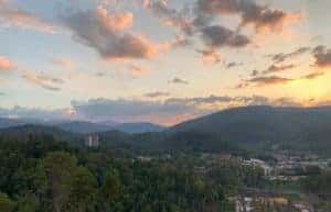 view from Anakeesta in Gatlinburg