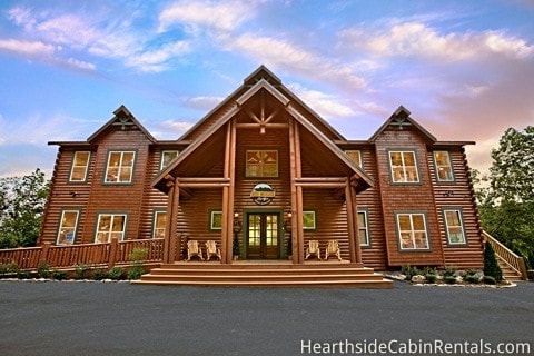 large cabin smoky mountains