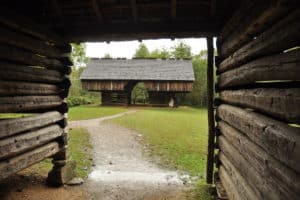 cantilever barn