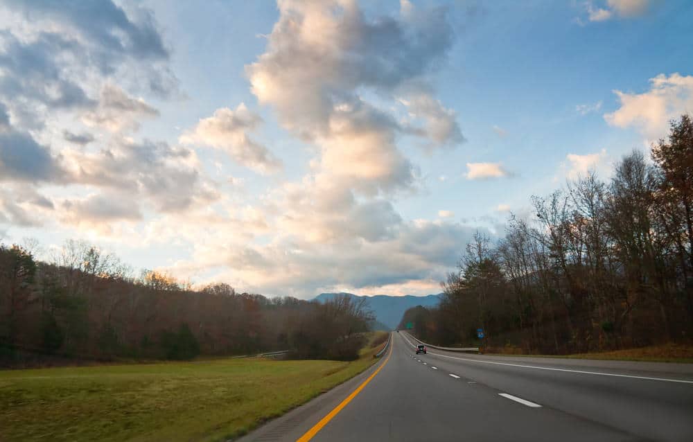 i-40 near Newport TN