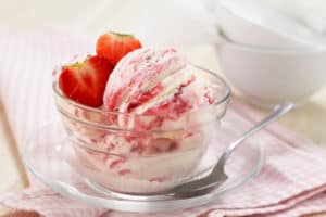 strawberry ice cream