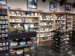 pottery at pottery house cafe