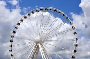the great smoky mountain wheel the island pigeon forge
