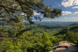 look rock along foothills parkway