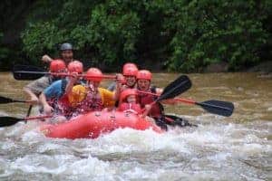 rafting