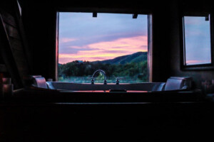 Nice mountain view over jacuzzi