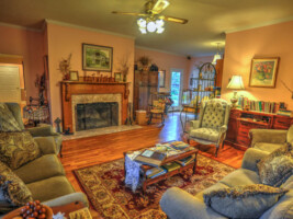 Main Living room with fireplace