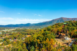 Overlooking the Valley Below