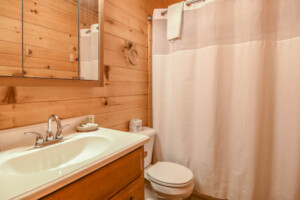 Easy Livin Log Cabin - Attached Bathroom 