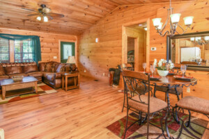 Easy Livin' - 2 Bedroom Log Cabin with Hot Tub and Fire Pit
