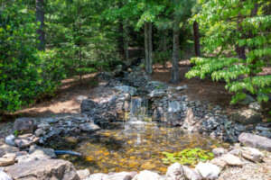 Waterfall on site 