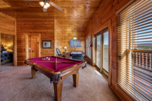 Game Room with Pool Table & Air Hocky on Lower Level 1
