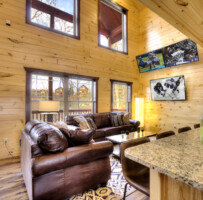 High Ceiling Living Area