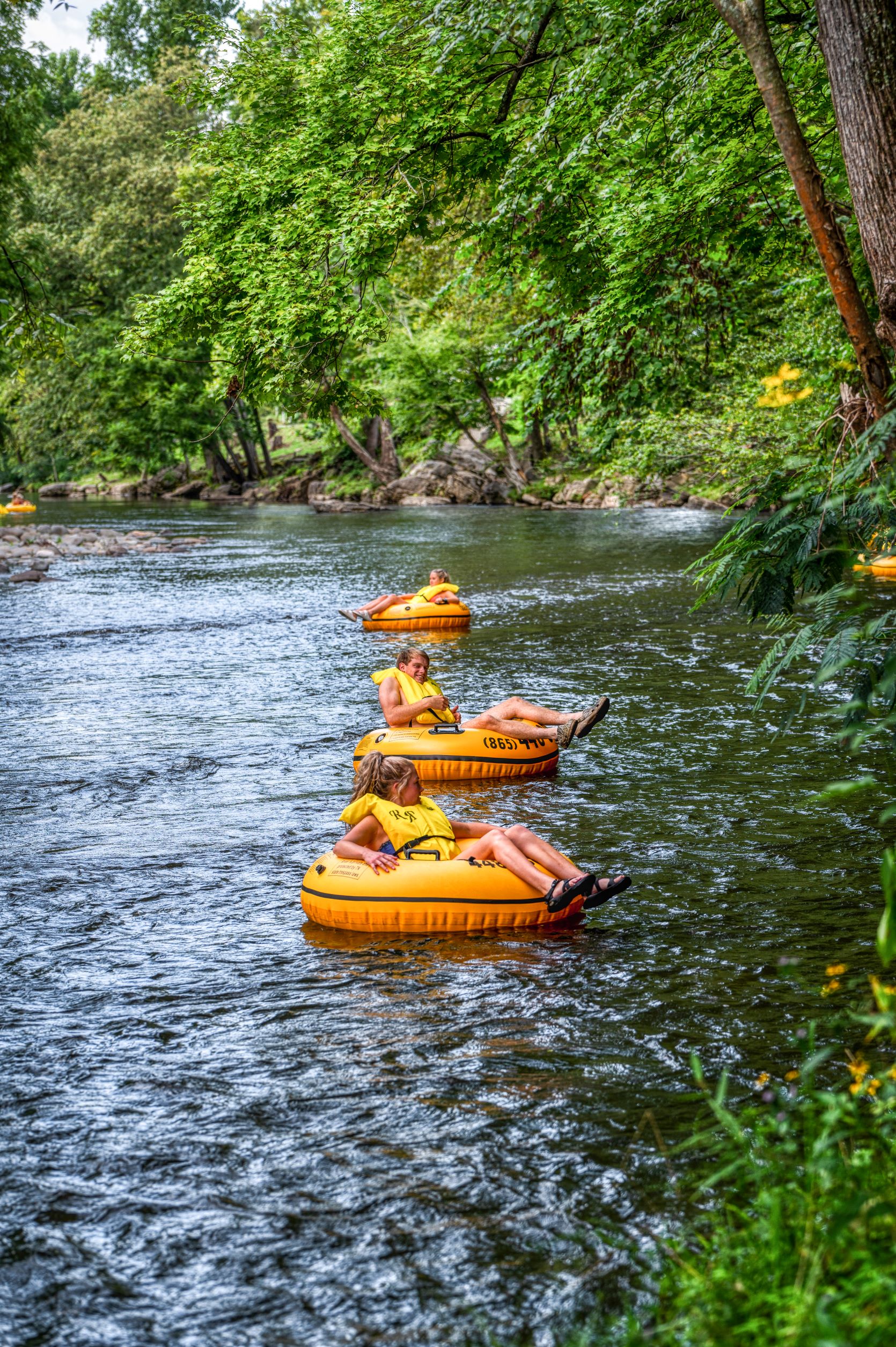 Smoky Mountain River Rat Tubing