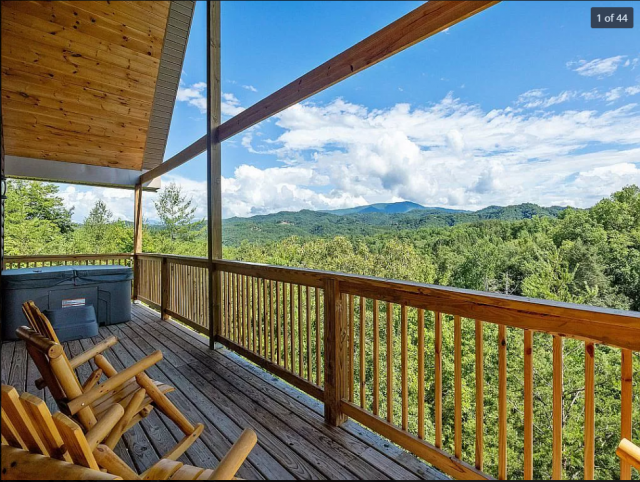 Panoramic Views from hot tub