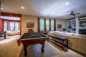 Game/family room lower