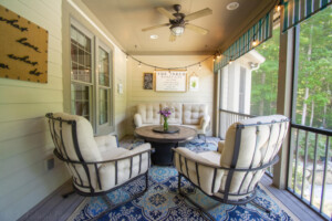 screened porch main level