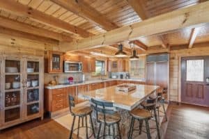 Kitchen in Gatlinburg cabin