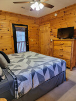 King Bedroom with access to main deck