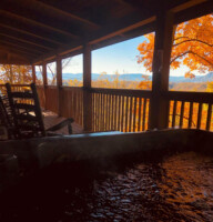 View from the hot tub