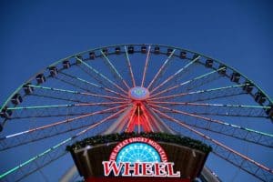 The Great Smoky Mountain Wheel at The Island in Pigeon Forge