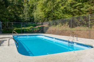 Outdoor community pool