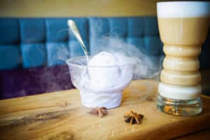 liquid nitrogen ice cream