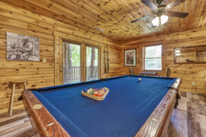Enjoy a game of pool on our 8ft pool table