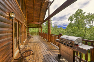 Enjoy the view while grilling with the family