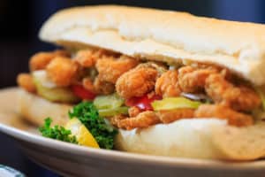 New Orleans Shrimp Po Boy