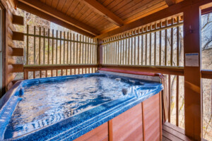 Covered Hot Tub