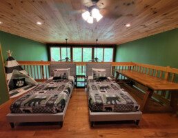 Loft twin beds