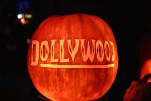 pumpkin decoration at Dollywood